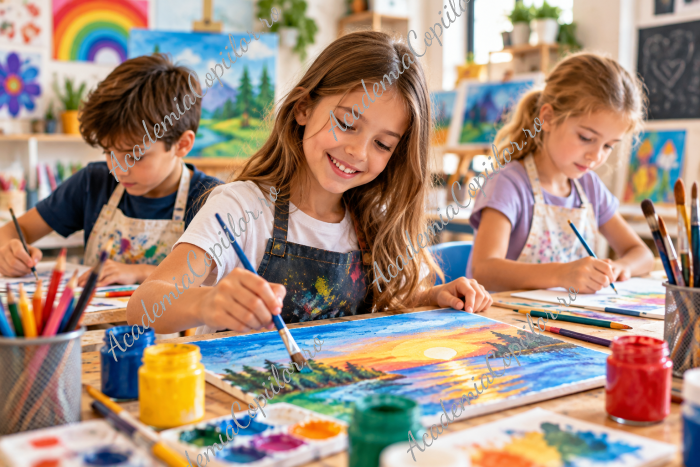 Ateliere de Pictură și Creativitate – 7–10 ani